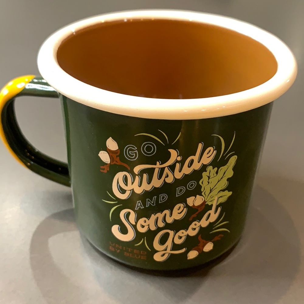 United by Blue Enamel Mug